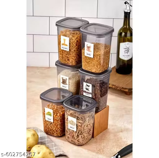 1100 Ml Easy Flow Cereal Dispenser Storage Jar