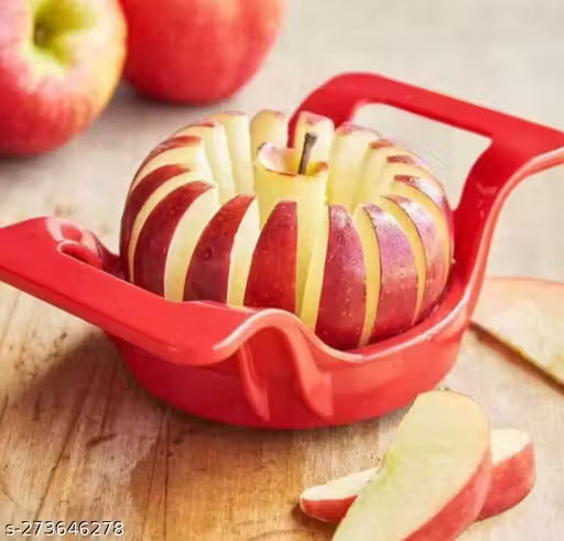 Apple Cutter Stainless Steel Blades Fruit Slicer.