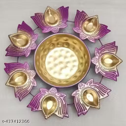 New Decorative Urli Bowl Diya Holder Stand