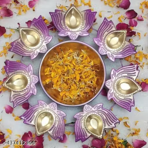 New Decorative Urli Bowl Diya Holder Stand