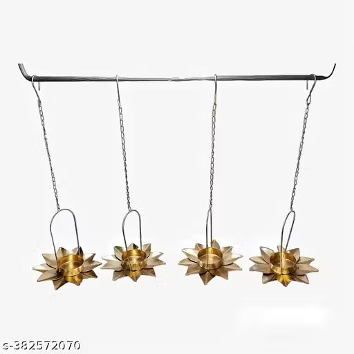 Hanging tea light set of 4