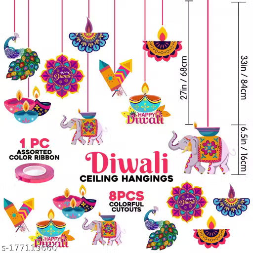 Diwali Decorations Kit Happy Diwali Banner.